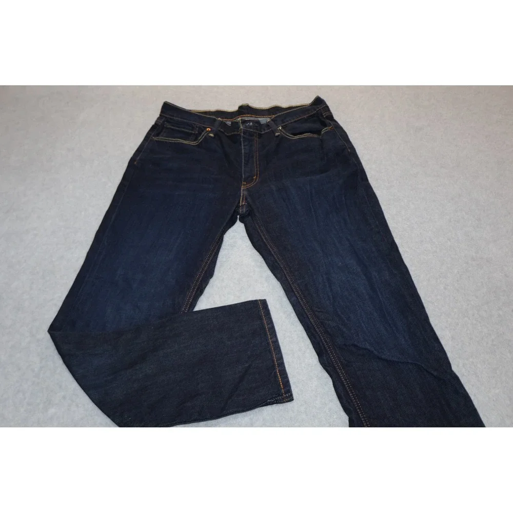 Levi's Strauss & Co. 541 Athletic Taper Men 34x31 Dark Wash Indigo Denim Jeans